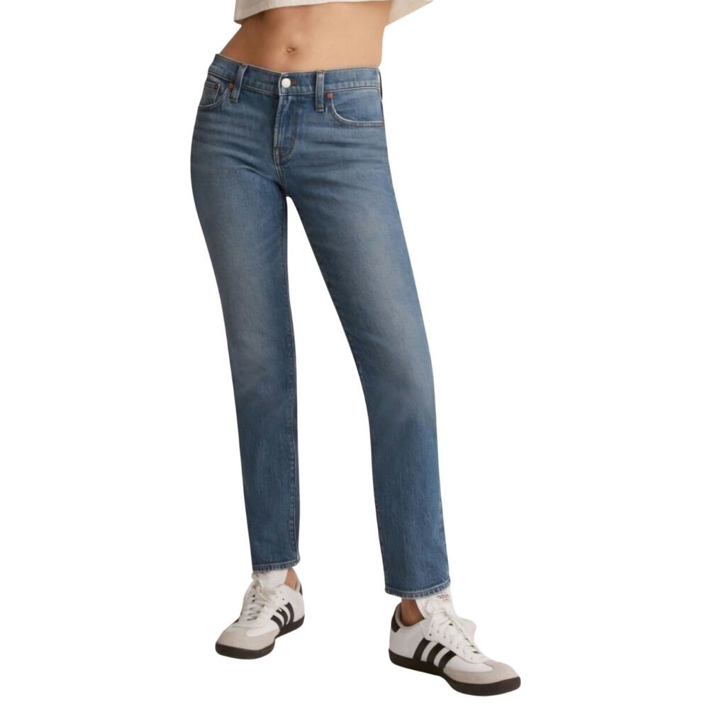 Madewell Low-Rise Perfect Vintage Jean in Marylake Wash, 33
